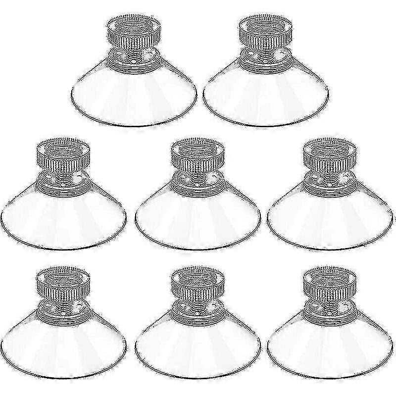 40mm Stainless Steel Suction Cups, 10-Pack with Net