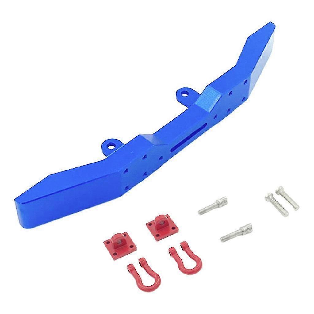 1/16 RC Car Front Bumper & Trailer Hook Winch Hook for WPL C14 Modification Blue