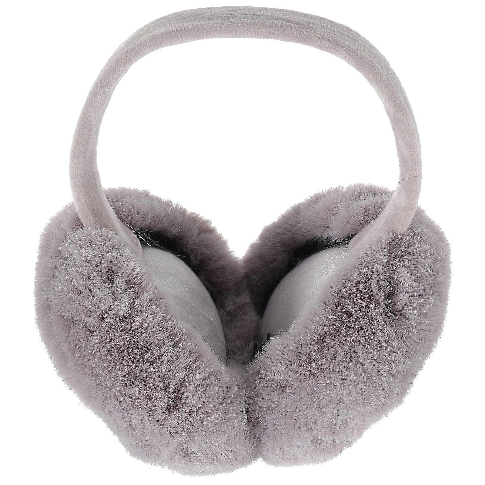 イヤーマフ愛らしい形状屋外作業グレー21.5X15CM耳保護具1個