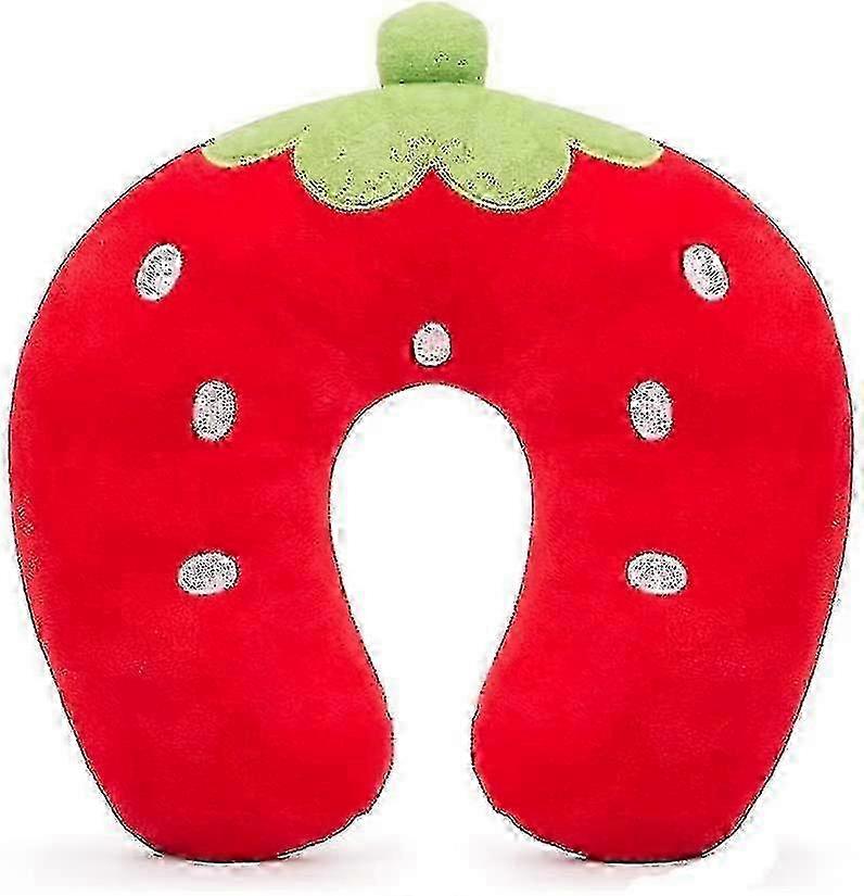 Kids Travel Pillow Adorable Neck Support Pad for Comfortable Sleep - Soft and Washable