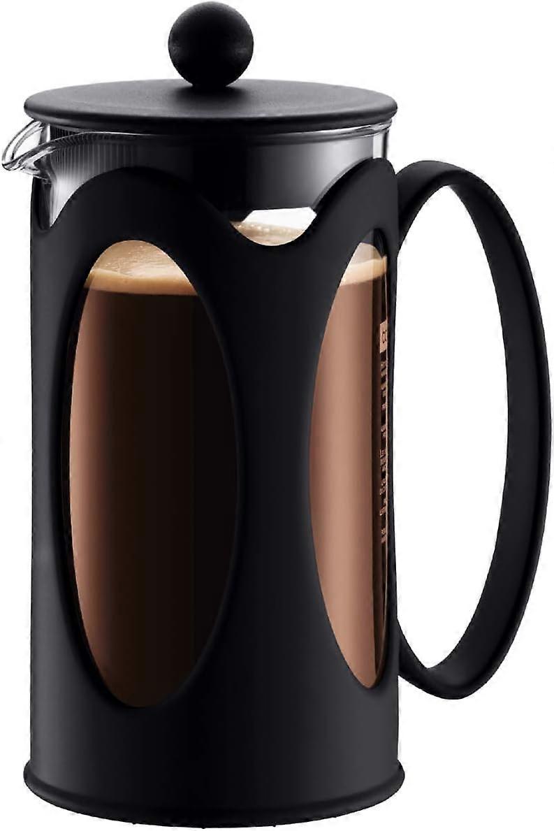 TTMA Coffee Maker, Borosilicate Glass - 3-Cup (0.35 L), Black