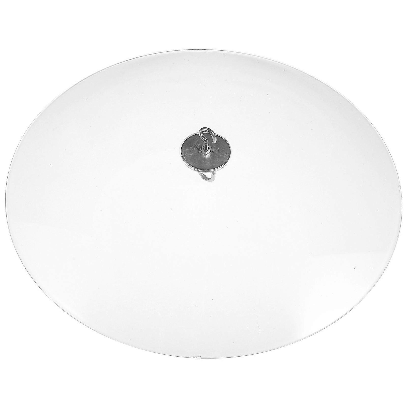 Plastic Rain Baffle for Bird Feeder with Maintenance Function 33cm Diameter Dome Shape for Gardens 1Pack