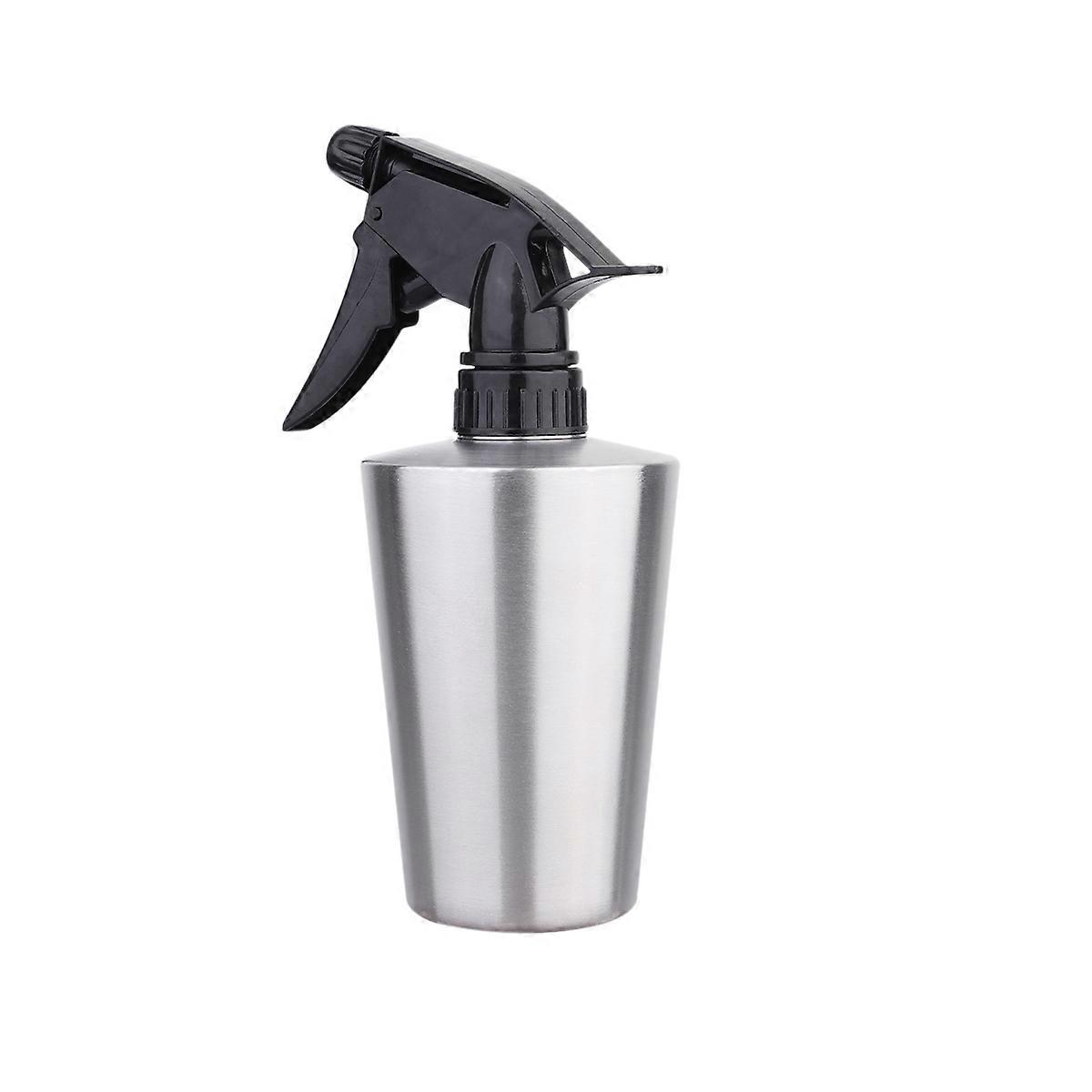 Small Watering Can 350ml Black Nozzle for Plant Enthusiasts Indoor Gardening Stainless Steel 1PC