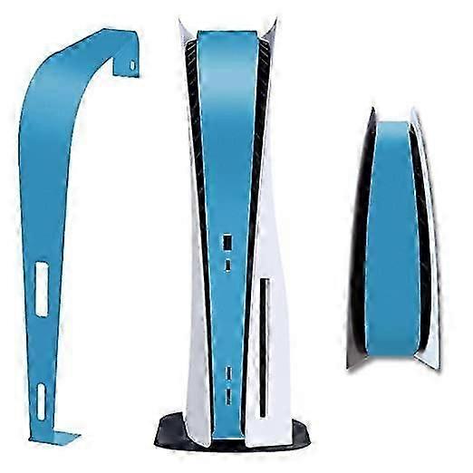 PS5 Plates with Vent, Gray Camouflage PS5 Plates with Black PS5 Middle Skin, Hard ABS Shockproof PS5 Replacement Shell Anti-Scratch PS5 Cover Plates