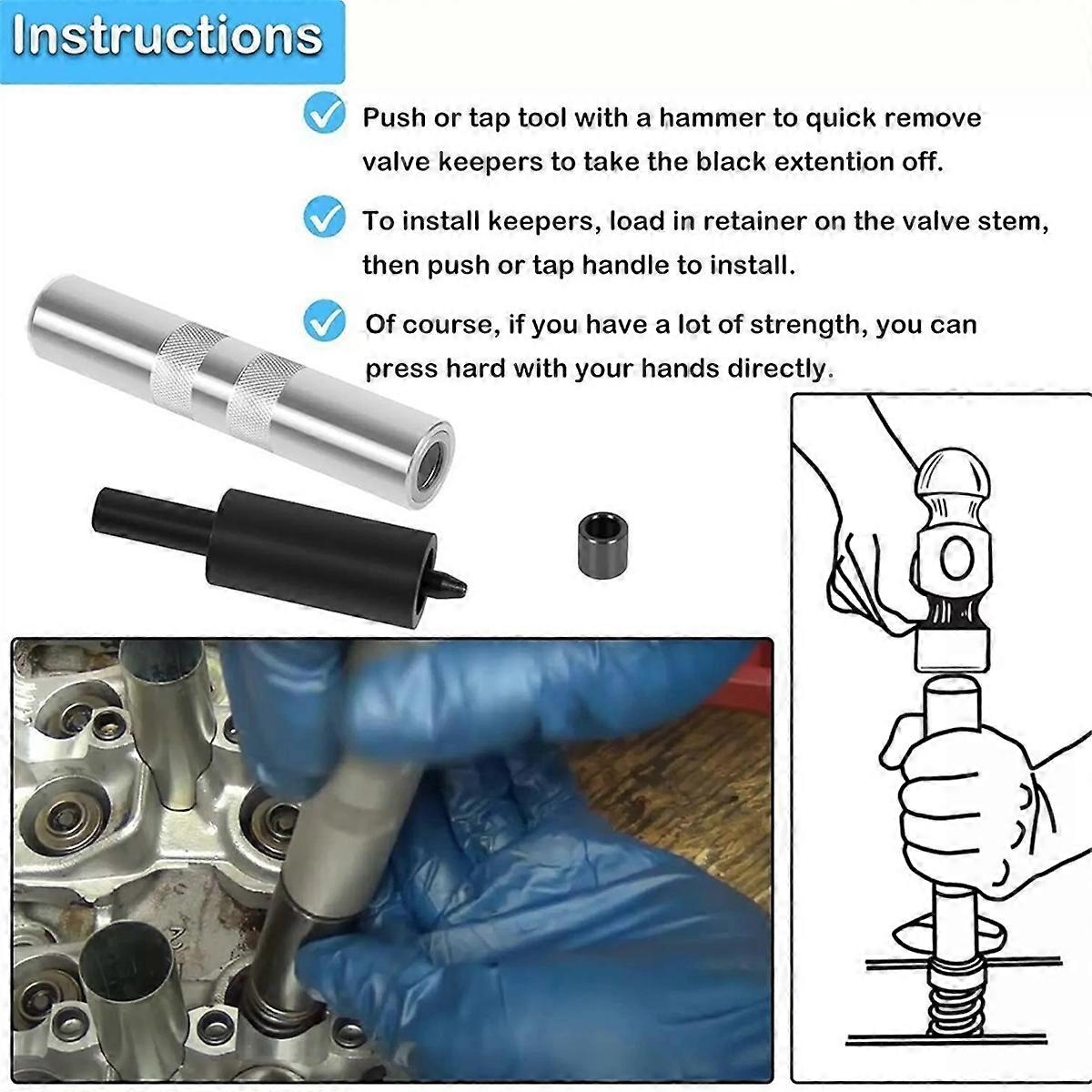 36050 Valve Spring Compressor Installer Removal Tool Kit for Four Cylinder & Engines