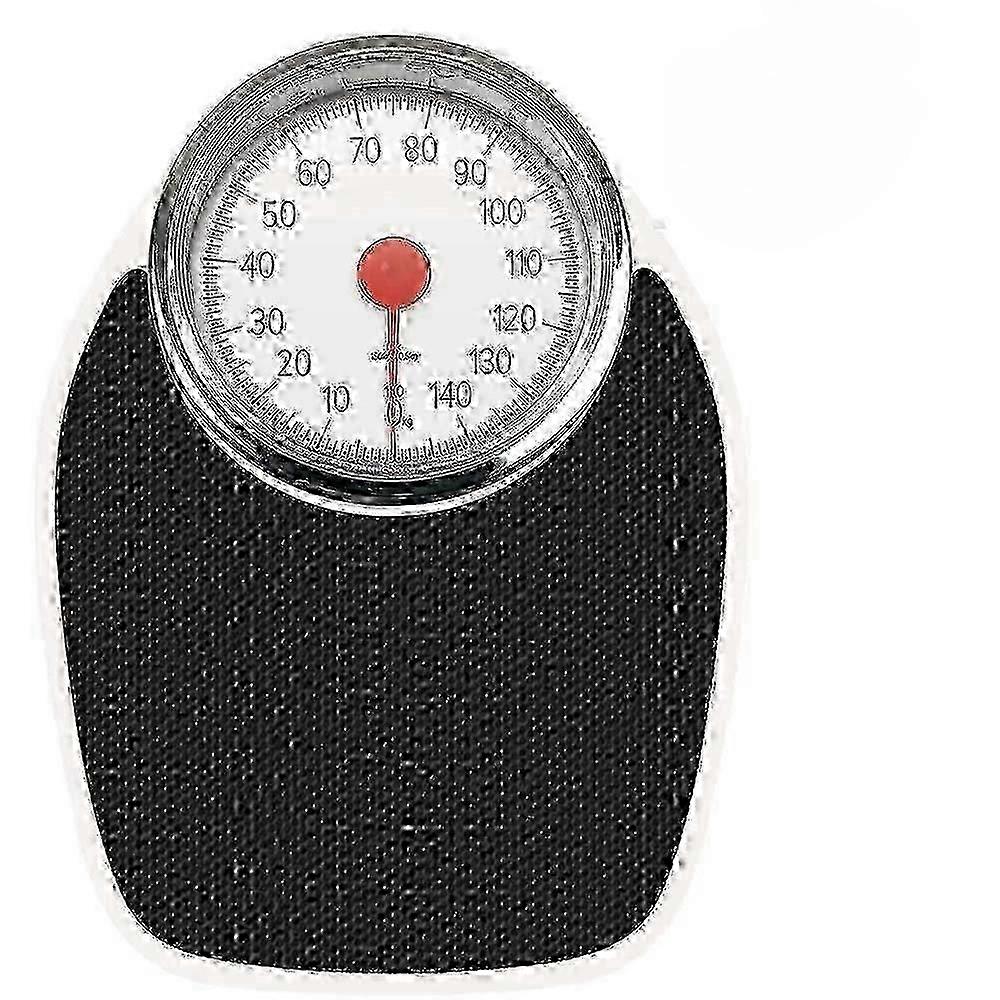 ميزان الحمام الميكانيكي Salter Doctor Style - أبيض وأسود عتيق ، وزن دقيق ، معدن قوي