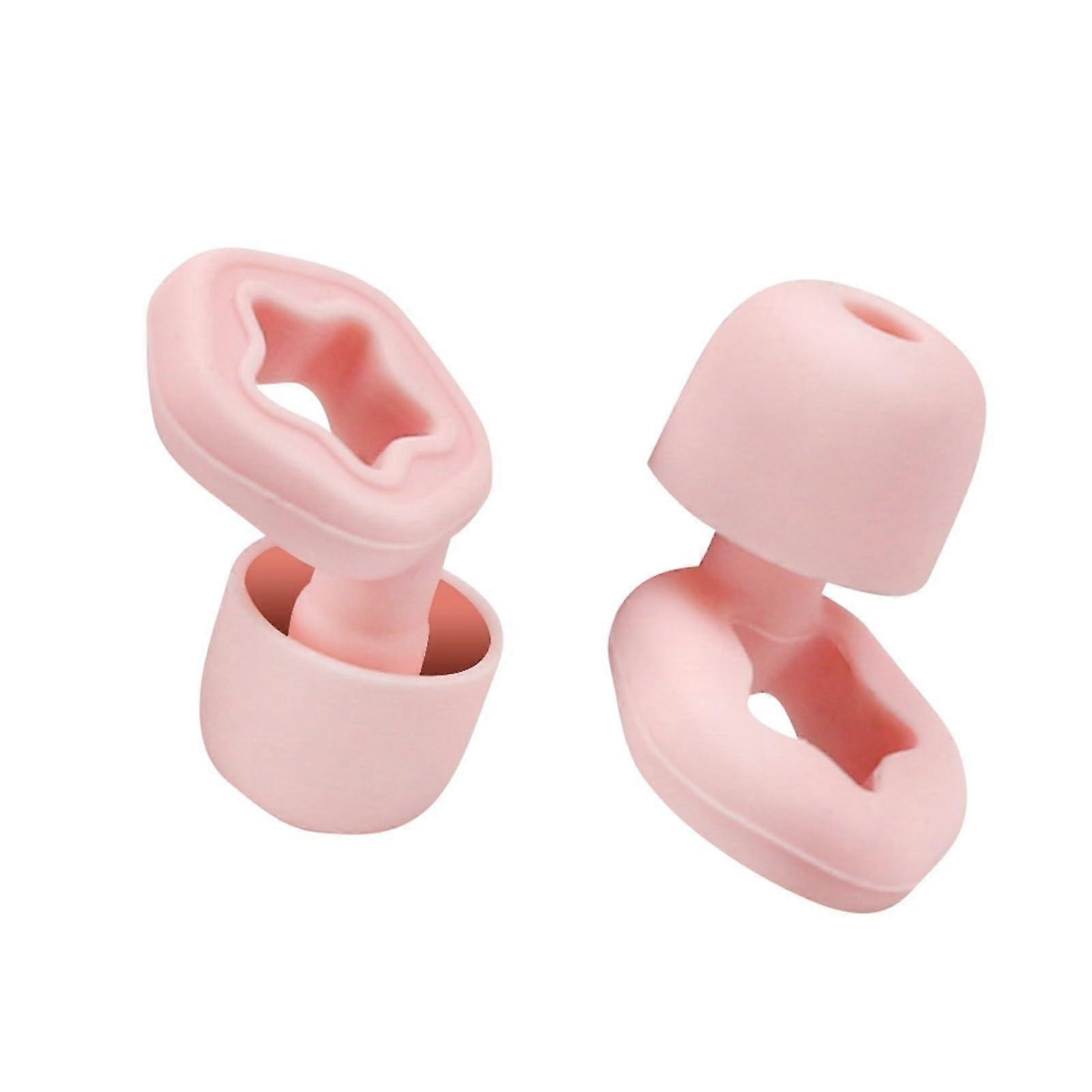 3 Pairs of Silicone Ear Plugs for Different Uses