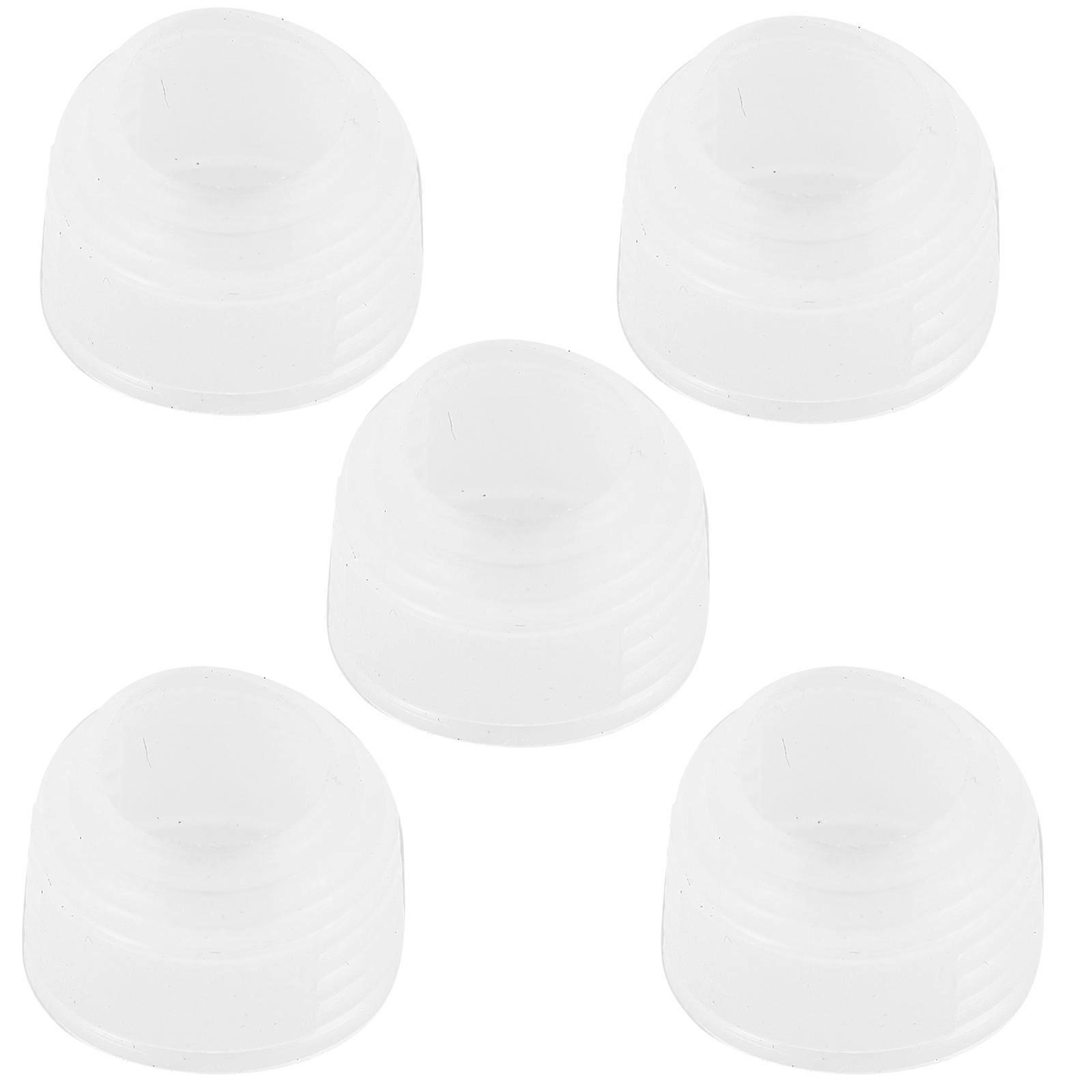 5pcs Nonslip Racket Grip Bands for Tennis & Badminton – Durable, Reusable Transparent Overgrip Protector for Handle Sealing and Comfort