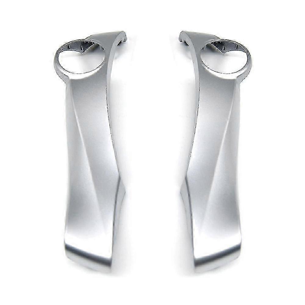 A SET Car Steering Wheel o Control Switch Frame Trim For Prius 2011-2015 Control Buttons Frame Silver