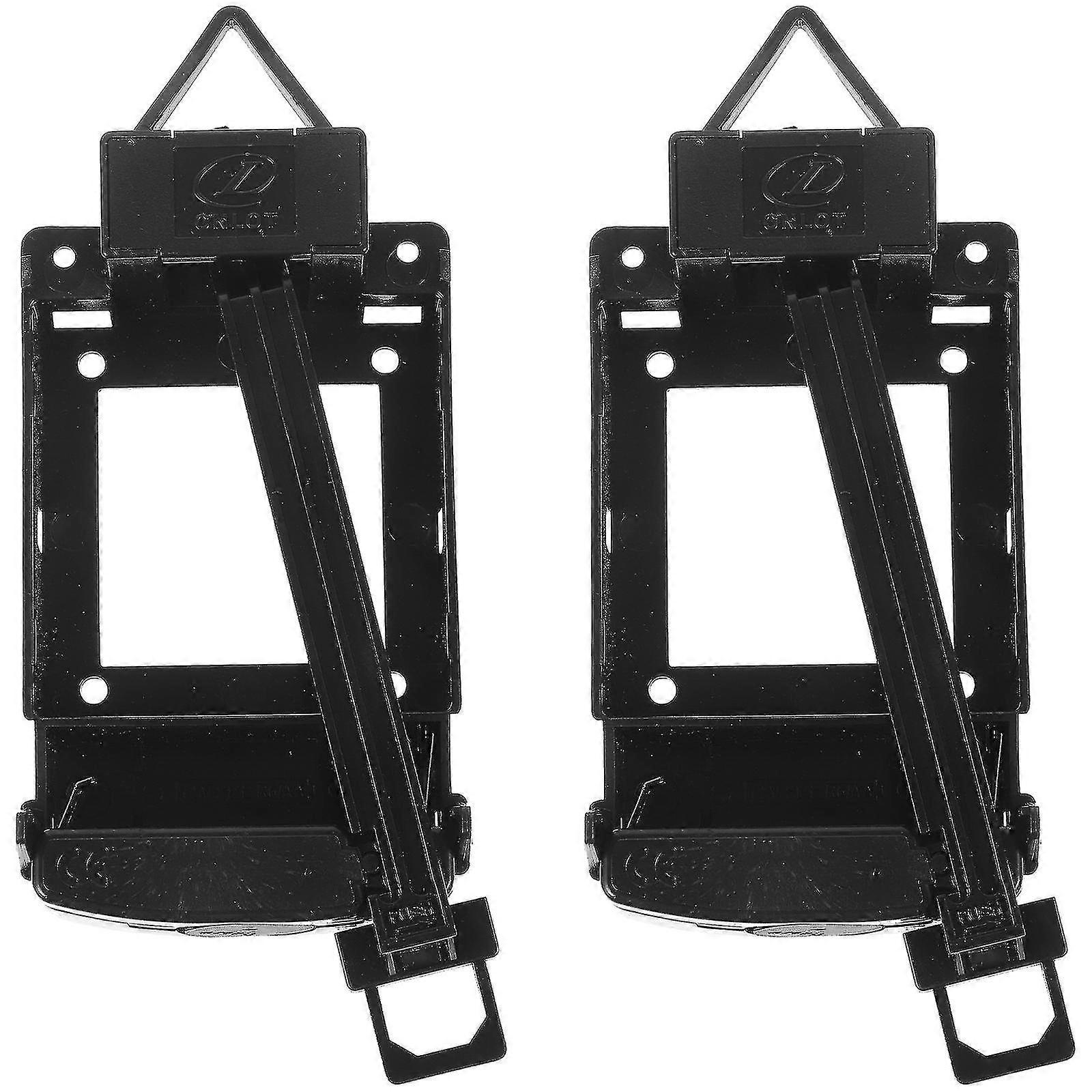 2pcs Pendulum Drive Unit Quartz Clock Drive Units Replacement Pendulum Clock Parts(14.00X6.00X2.00CM,Black)