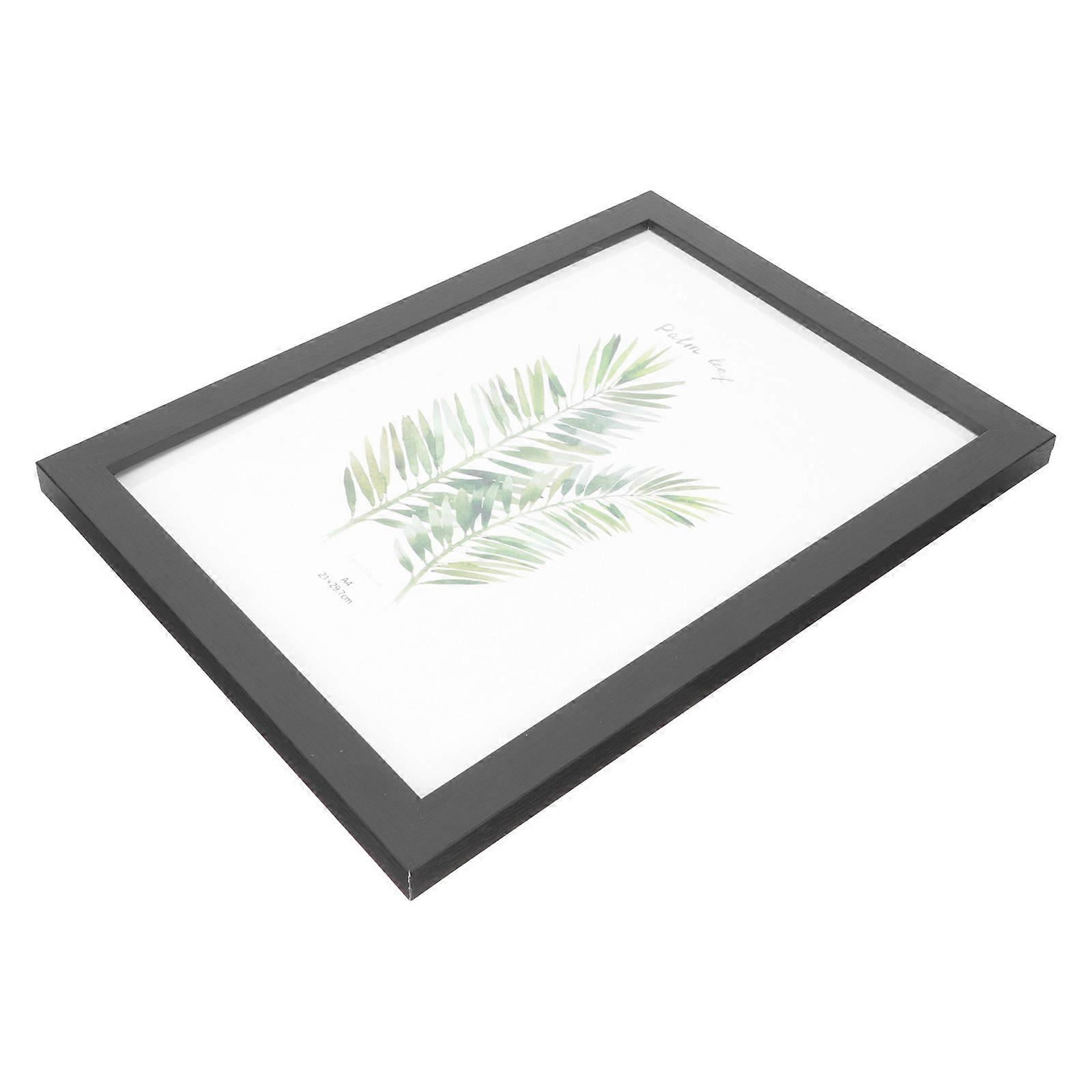 Tabletop Picture Frames Simple Photo Frame Home Use Dormitory Glass 29.7x21cm Desktop Placement 1Pack
