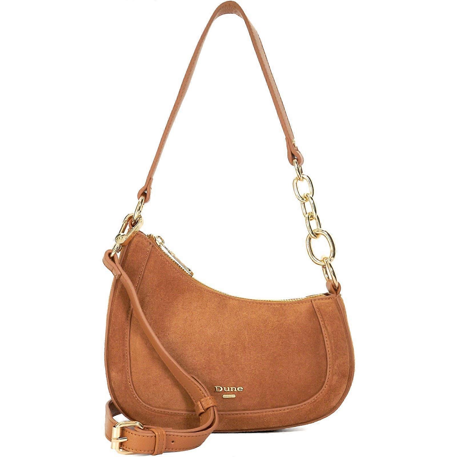 Dune Direction Women's Tan Shoulder Bag