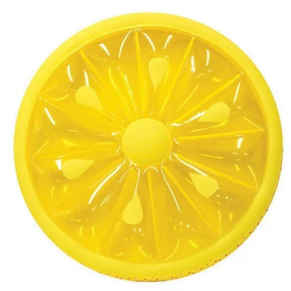 Swimming Ring Air Mattress Large Round Watermelon Design Pool Float For Adults Water Flower Pot Pattern