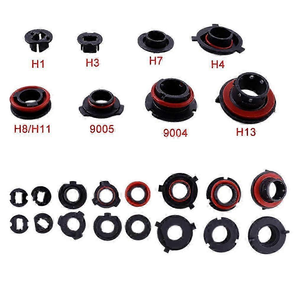 Universal LED Headlight Bulb Retainer Adapter Sockets (H1, H7, H11, etc.)