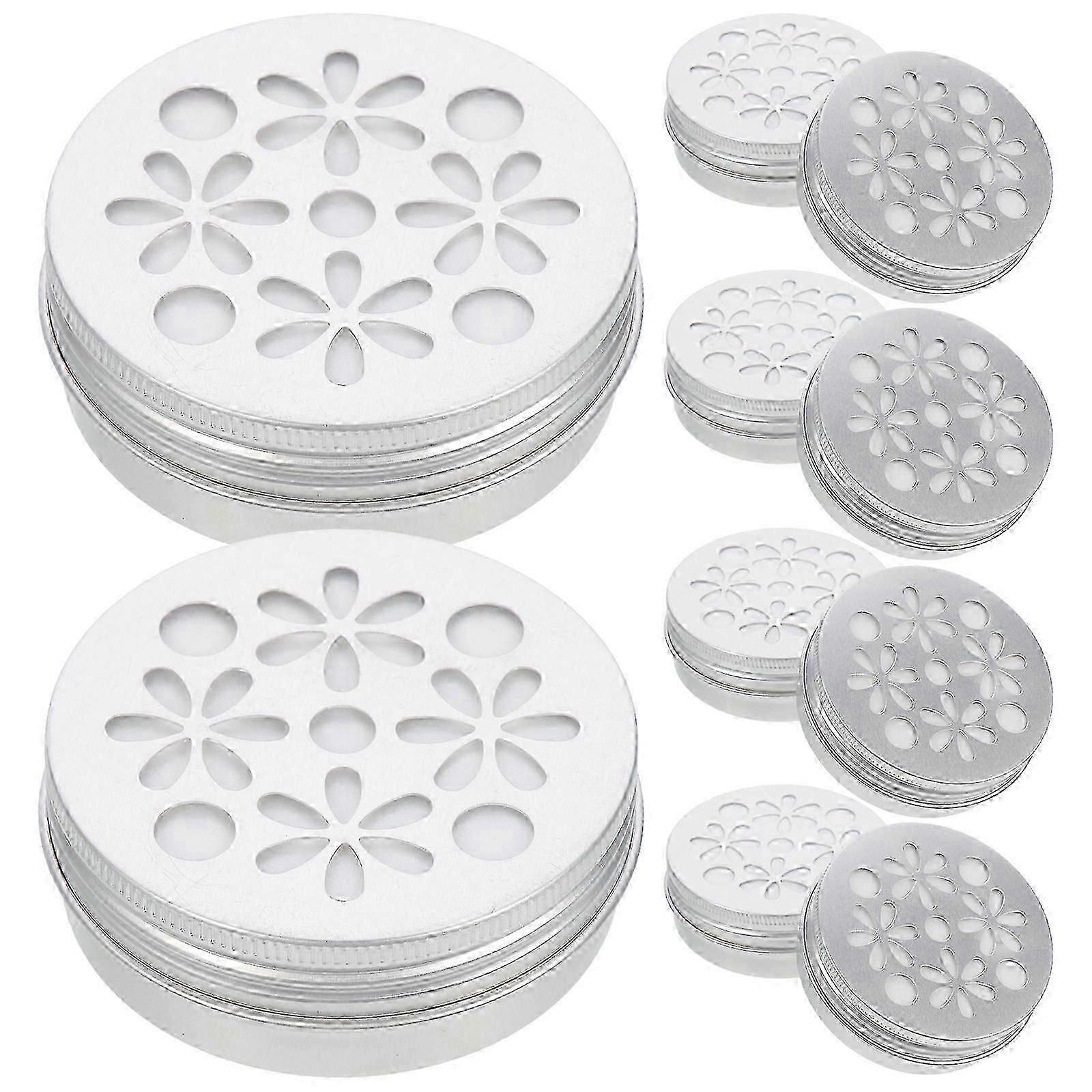 10pcs Aluminum Air Freshener Diffuser Box Home Aroma Diffuser Aroma Diffuser Holder