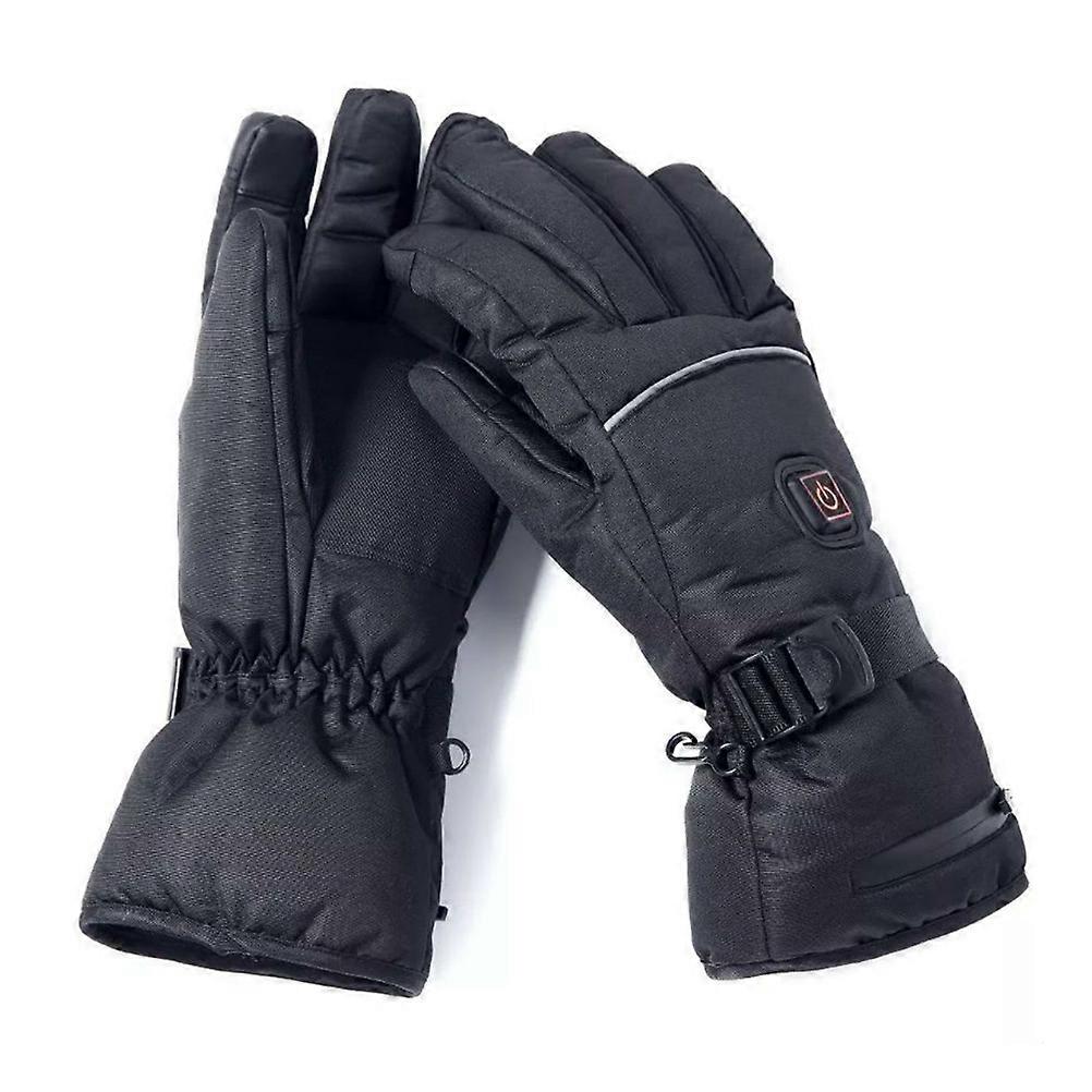 Skiing Heating Gloves Low Power Temperature Control Anti-Slip Winter Gloves 1 Pair