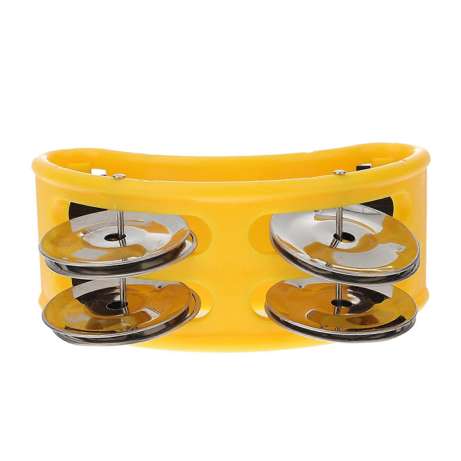 Foot Rattle Bell Tambourine for Music Education & Parent Interaction Easy to Use Percussion Instrument for Adults and Children
