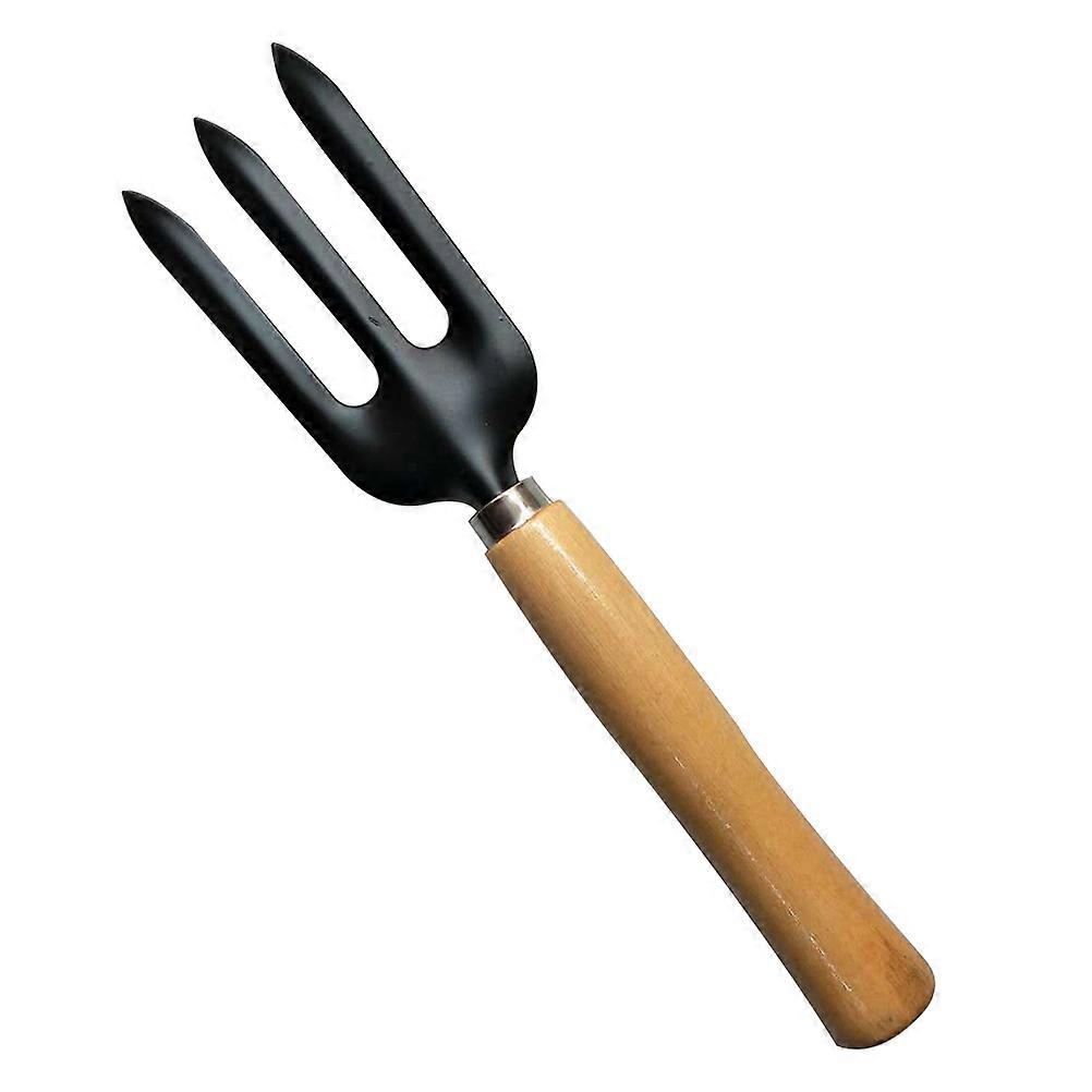 Gardening Rake for Lawn and Shrub Use with Excellent Grip Made of Metal Assorted Color
