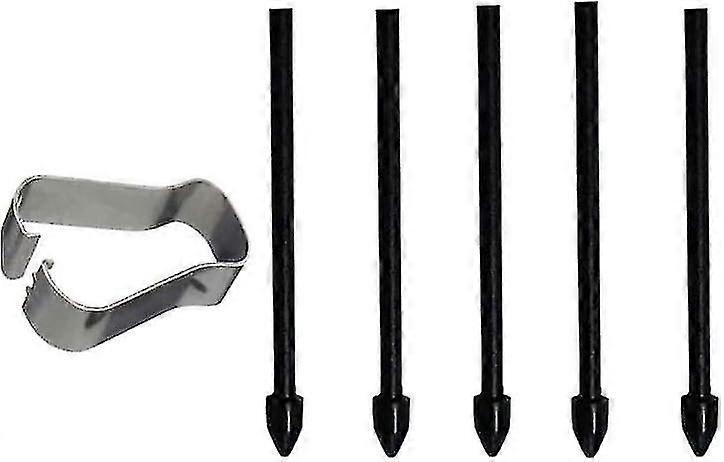 5pcs Replacement Soft Silicone Tips/Nibs for the Samsung Galaxy S24 Ultra S Pen Stylus