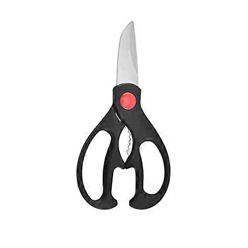 Salad Scissors Multifunctional Kitchen Scissors Walnut Clip Household Chicken Bone Sharp Scissors Kitchen Supplies