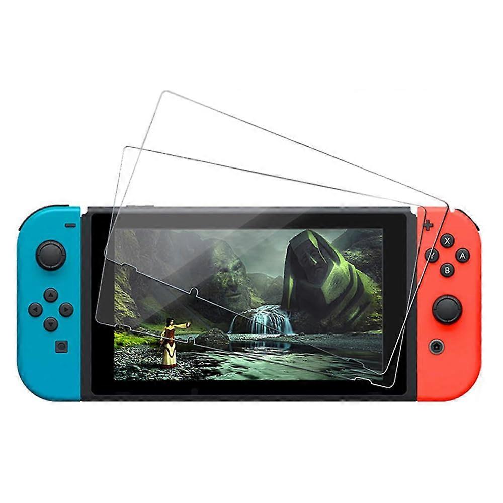 Screen Protector Compatible with Nintendo Switch 2, Pack of 2 Tempered Glass, HD Anti-Scratch Protection, Transparent
