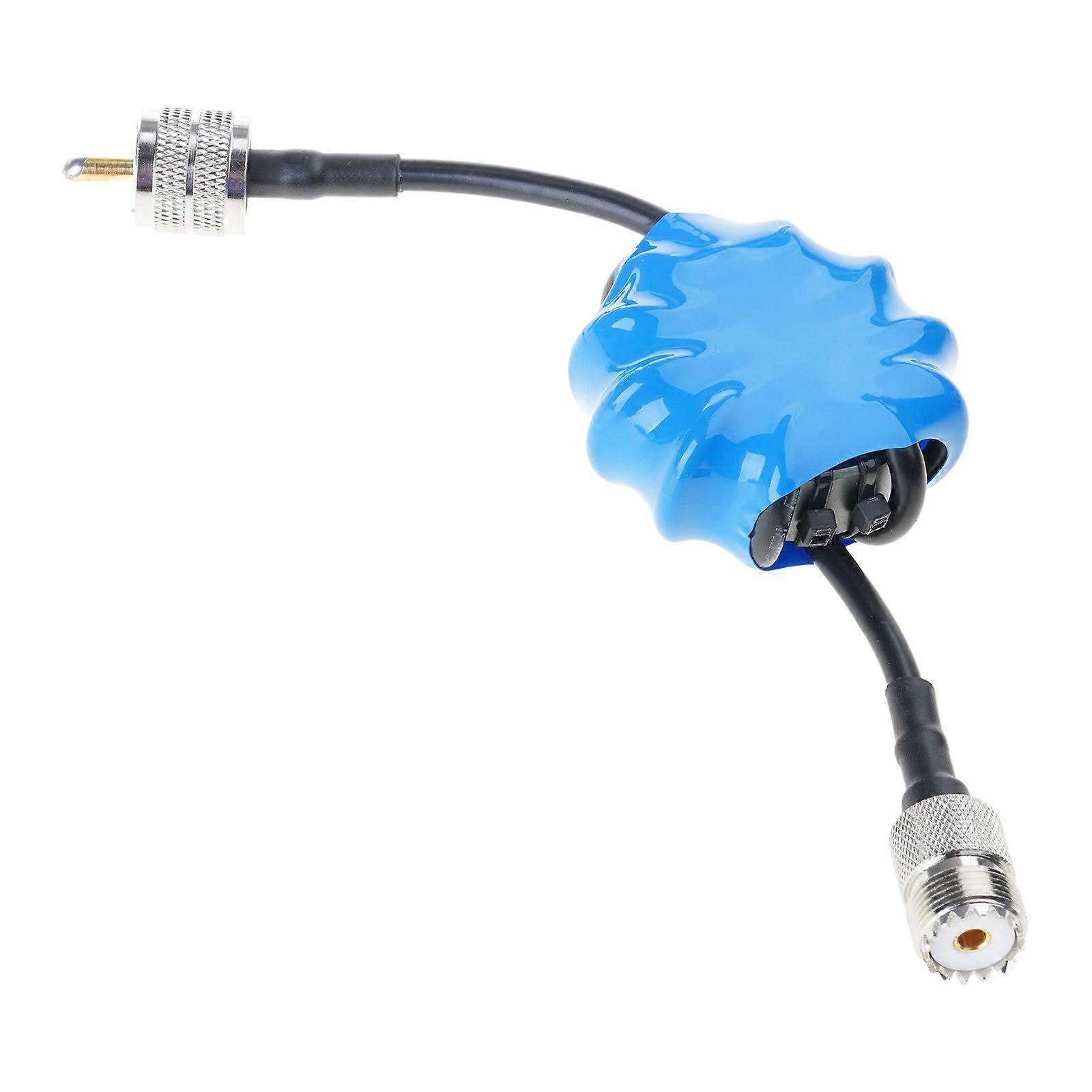 Antenas magnéticas en bucle ZP614 EM25 1.8-30MHz Estrangulador para radios HF Suprime la corriente de modo común Multicolor