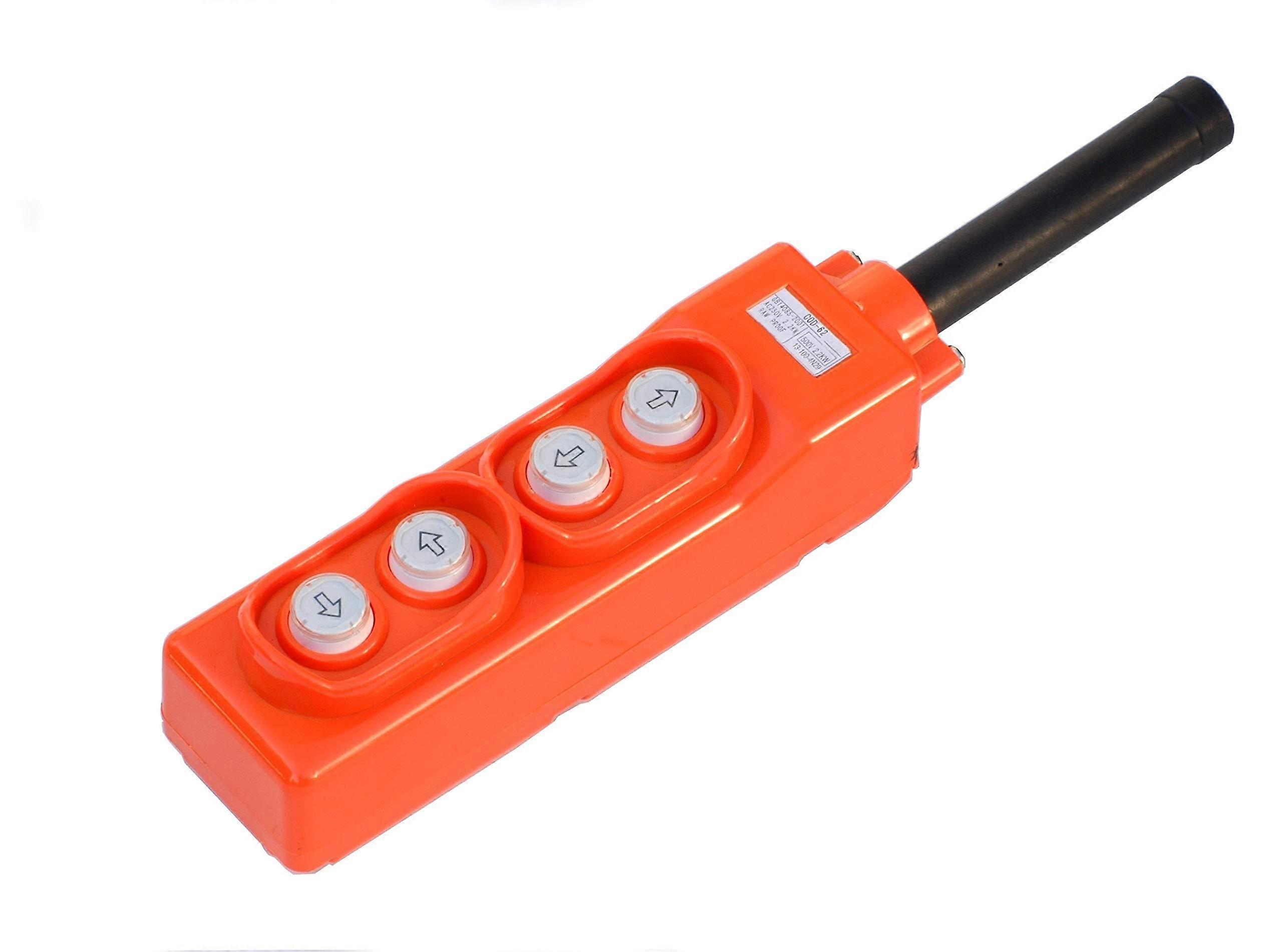 Hanging Button Crane Control Remote Control for Winch Electric Winches 4 Buttons