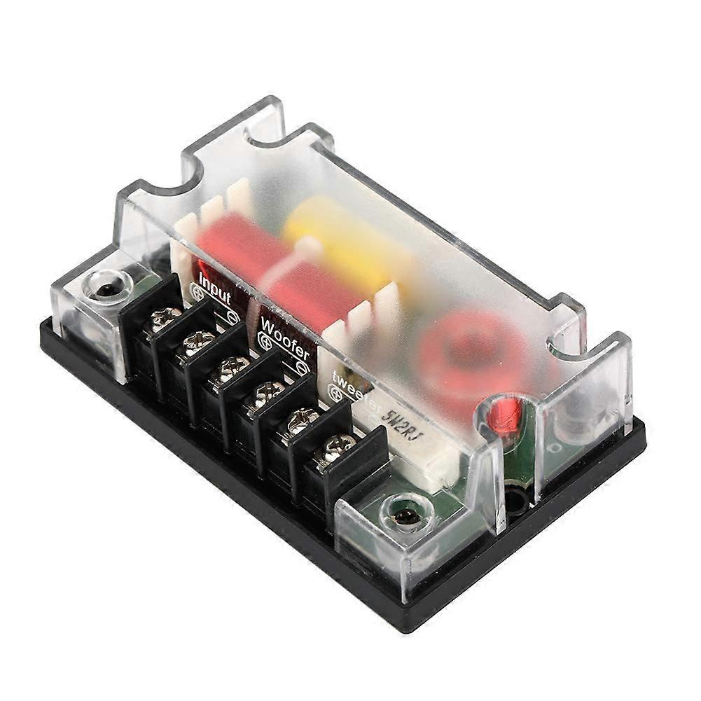 2Way Car Audio Frequency Divider, Speaker Sound Filter, Car Accessories, Vehicle Audio Speakers, Two Crossover Dividers for Car Speakers