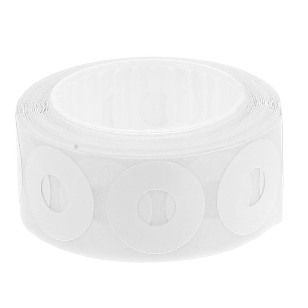 Hole Reinforcement Stickers PVC Self Adhesive Binder Hole Repair Labels Heavy Duty for Document Protection and Multipurpose Use