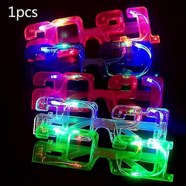2023 LED Light Up Glasses Frame Flashing Number Glasses New Year Party Supplies-1(4)