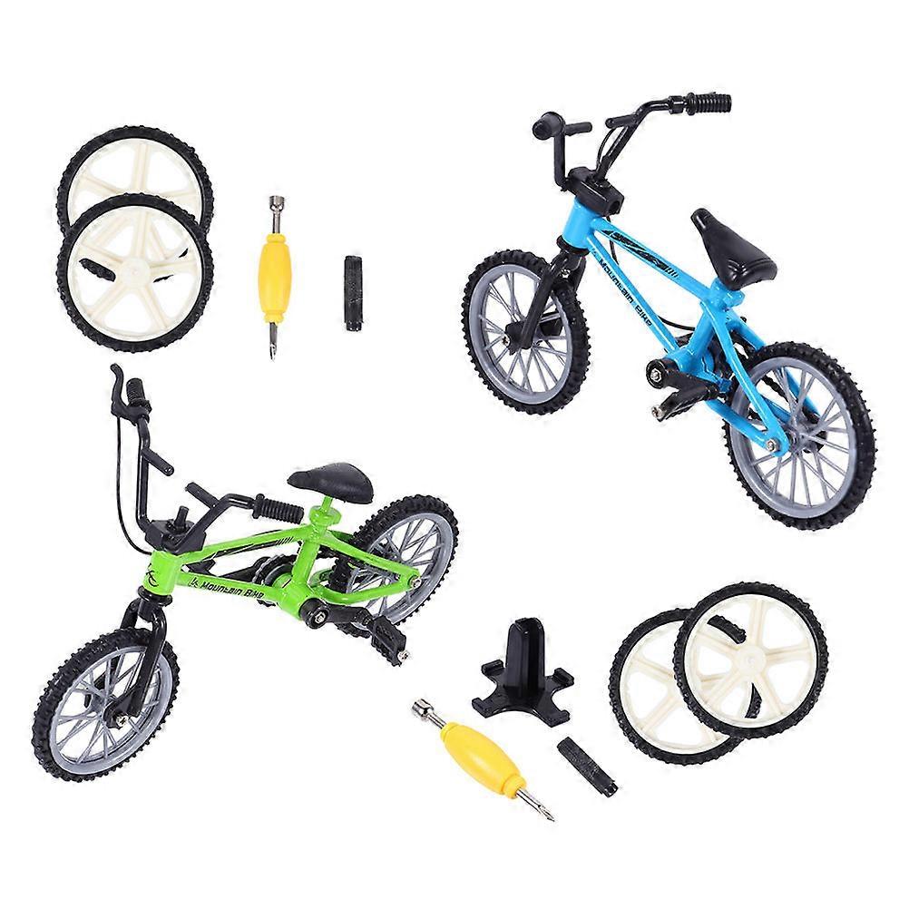 Competitive Bike Toy Design Made Of Aluminum Alloy Ideal For Display Window And Desktop Relaxation 2 Sets