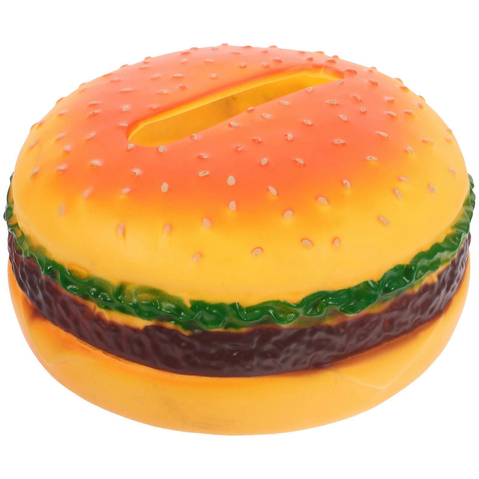 Creative Hamburger Tissue Holder Box Cover for Facial Tissue Paper Organizer Case Napkin Dispenser 1 Set Home Decor