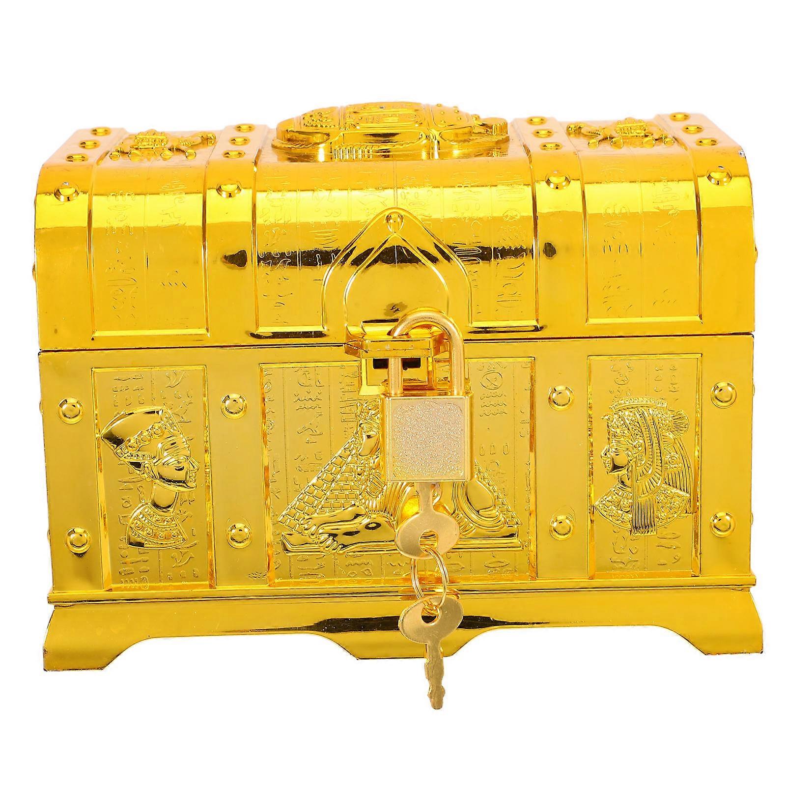 Educational Chest – Portable Travel Design for Hands On Exploration of Ancient Ornaments, Ideal for Family Games