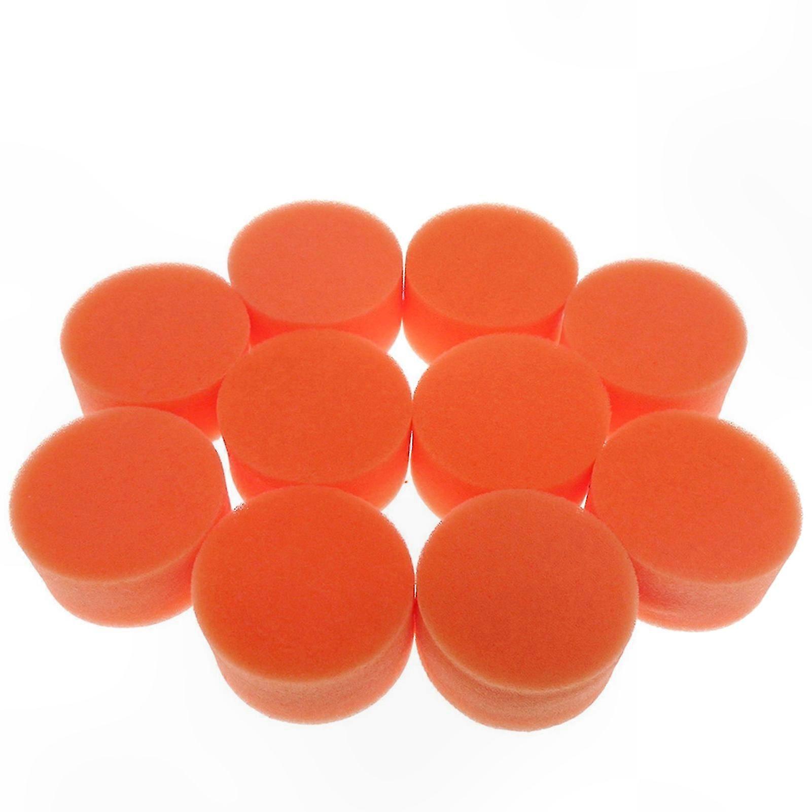 10-Pack 2" Polishing Pads for Car Buffing and Detailing Accessory Kits