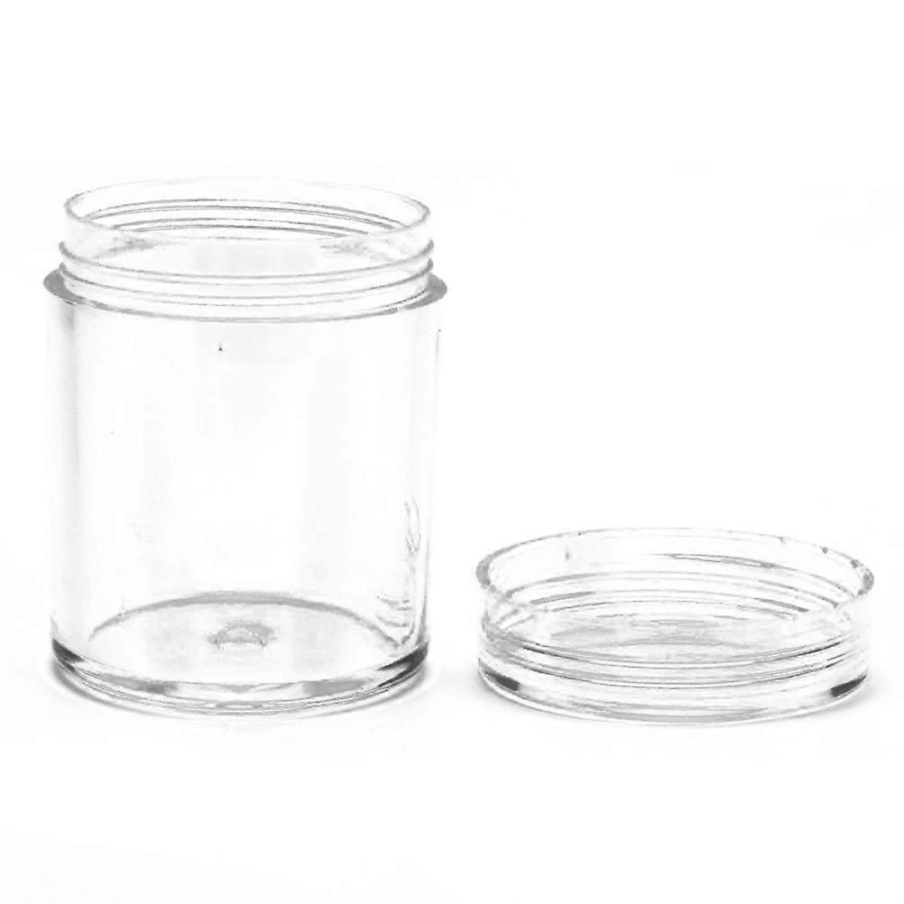 Transparent Storage Jars with Lids for Spice Seasoning 30 Pieces 0.5 oz