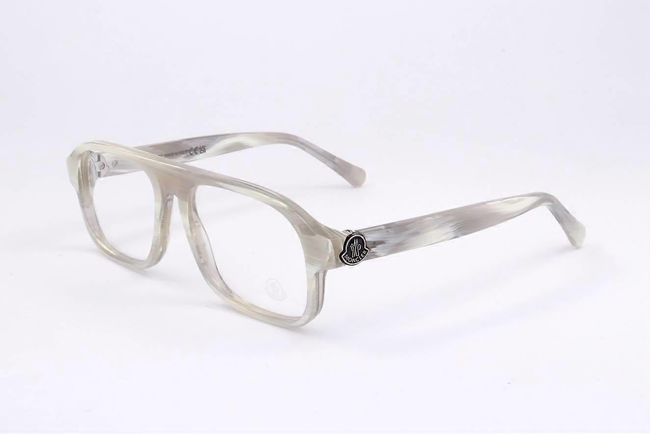 Eyewear Frames Moncler ML5198 060 BEIGE HORN 54/16/145 MAN