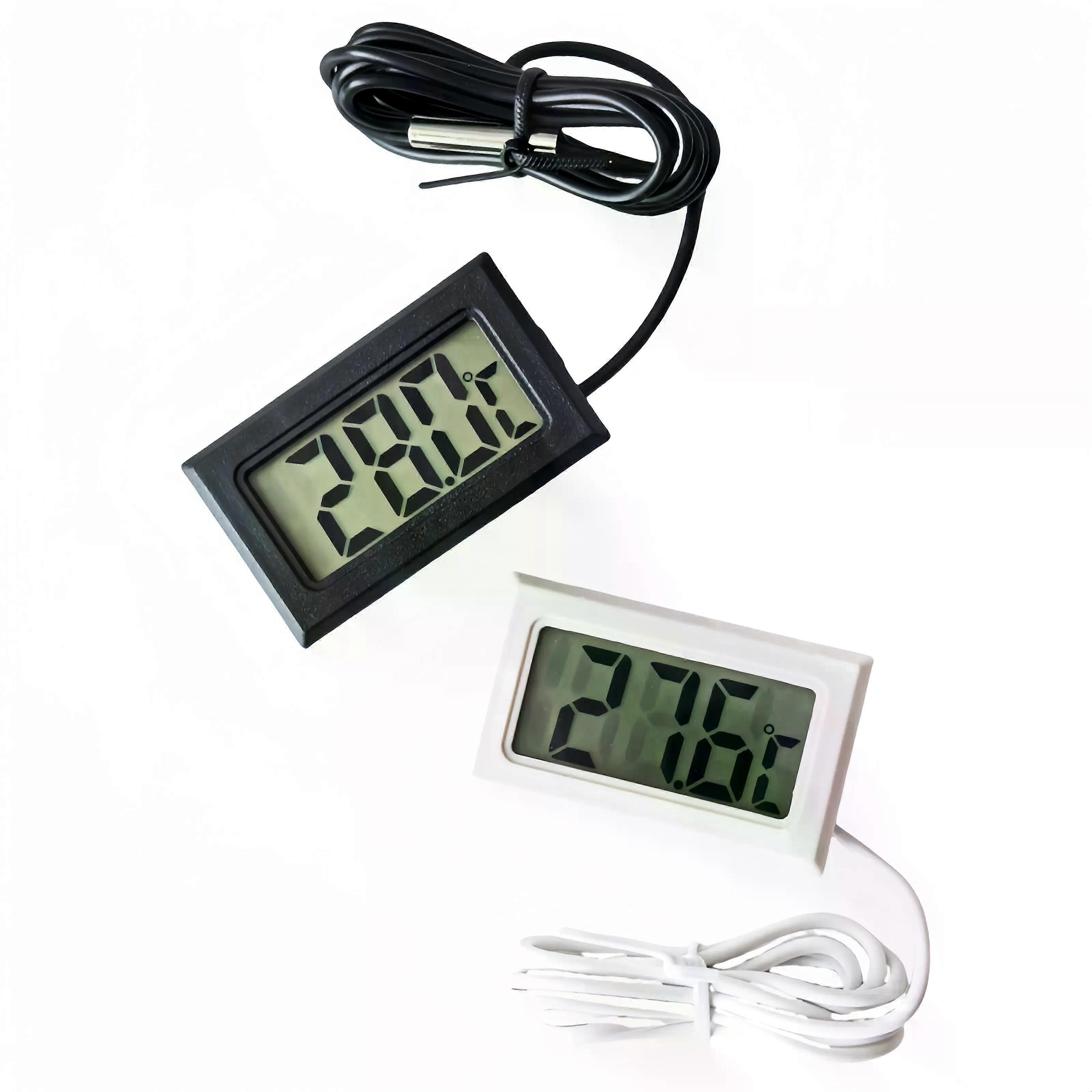 Mini Digital LCD Thermometer Temperature Sensor Automatic Control Fridge Freezer Thermometer tpm-10