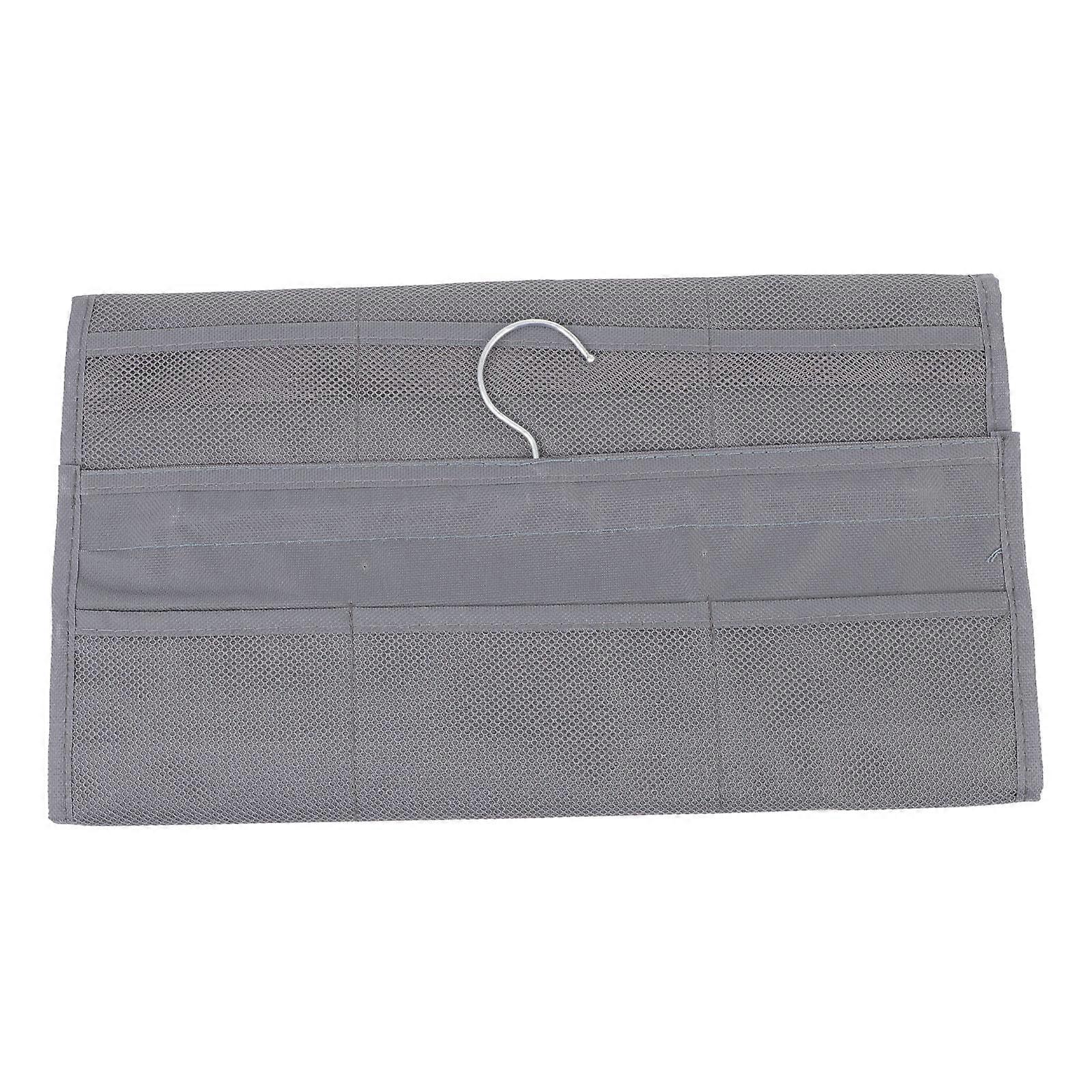 Lingerie Storage Organizer Pouch For Quick Identification In Closet And Dormitory Grey Color 1Pcs