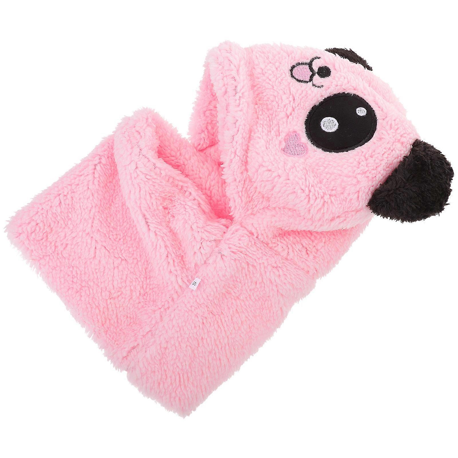 Winter Warm Hooded Scarf For Boys And Girls Aged 1-5 Made Of Comfortable Polyester 1Set