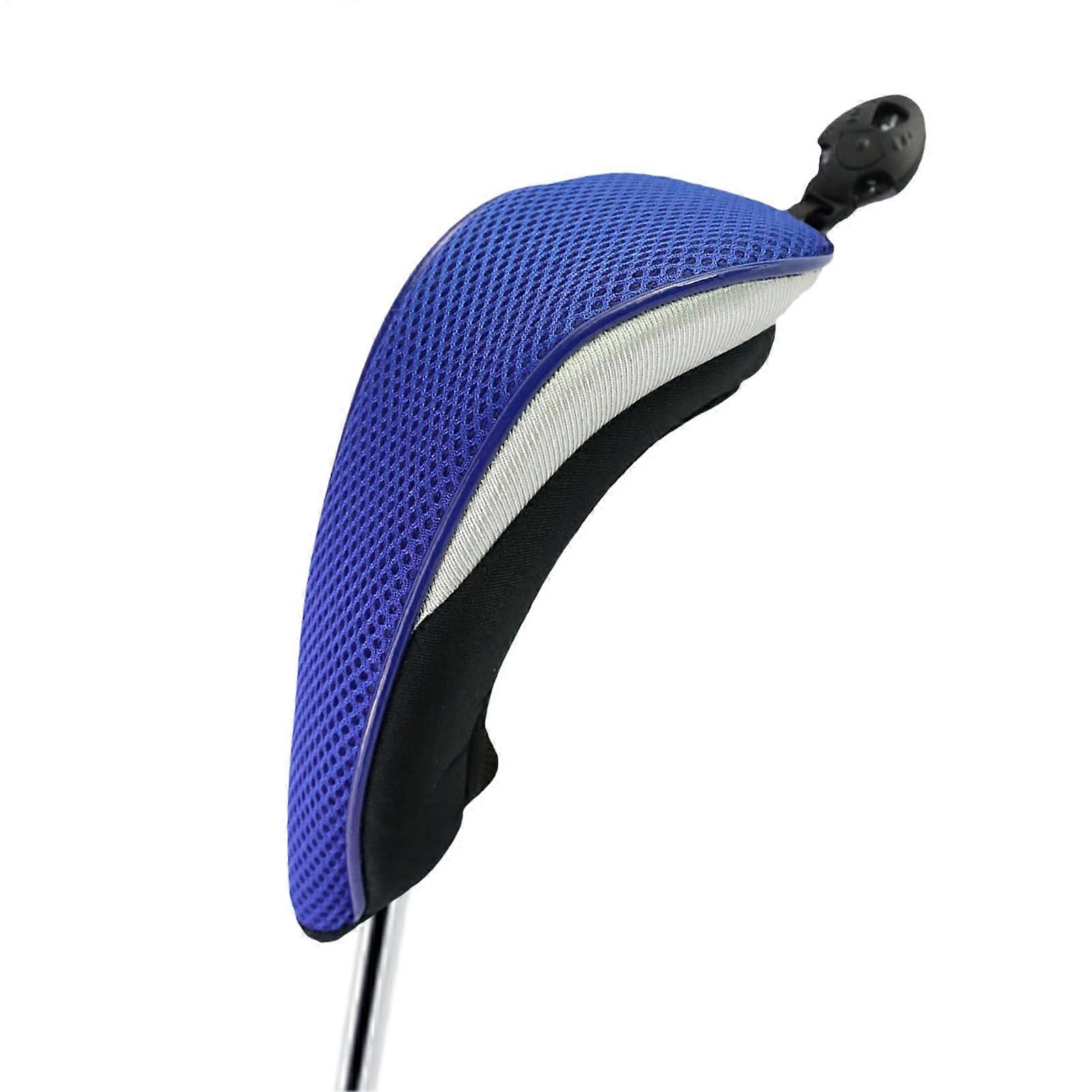 Golf Club Head Protective Covers - Waterproof Hybrid Cover with Interchangeable Labels for Travel and Tournaments in Blue