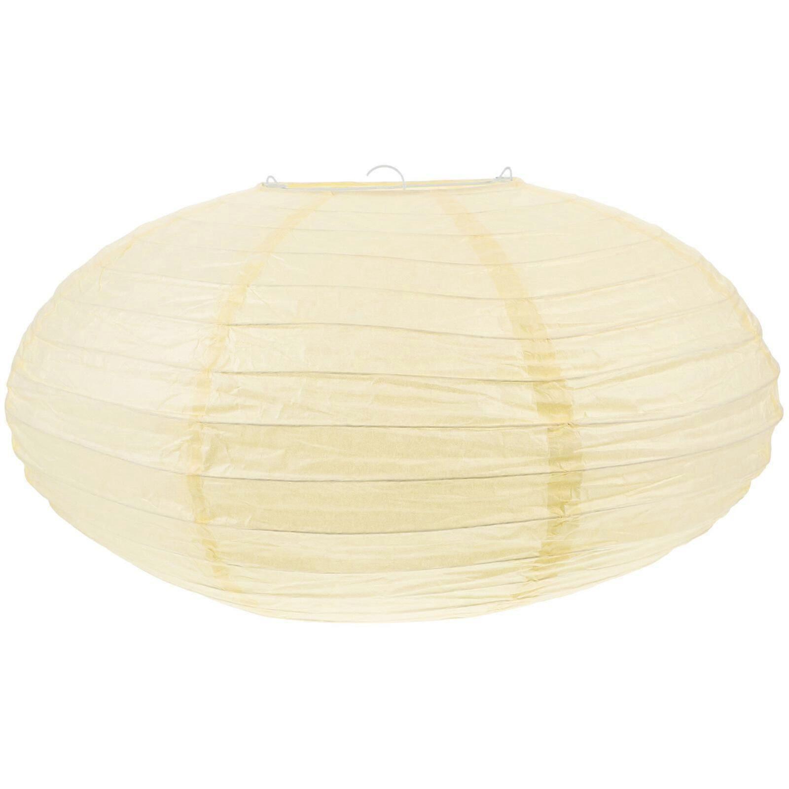 Paper Lantern Lampshade Hanging Lamp Shade Oval Paper Lantern Shade for Home Party