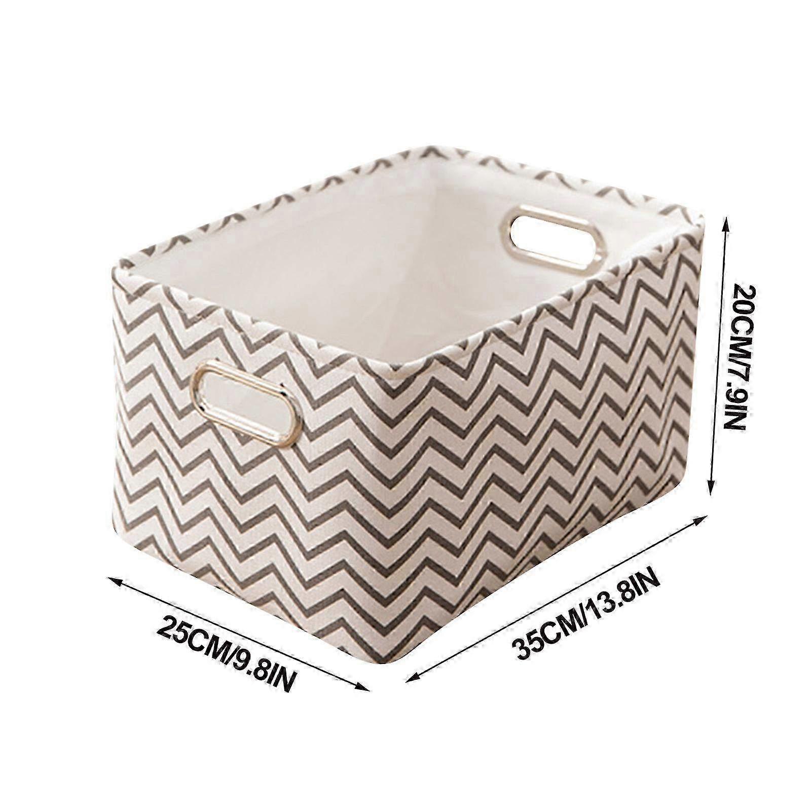 Portable Fabric Tabletop Storage Box - Foldable Toy Storage Basket for Kitchen, Organizing & Decluttering Solutions