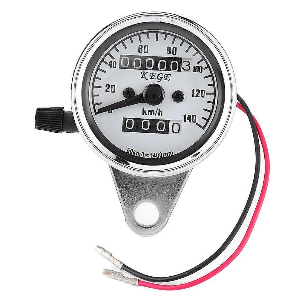 Universal 12V motorcycle speedometer odometer night viewing