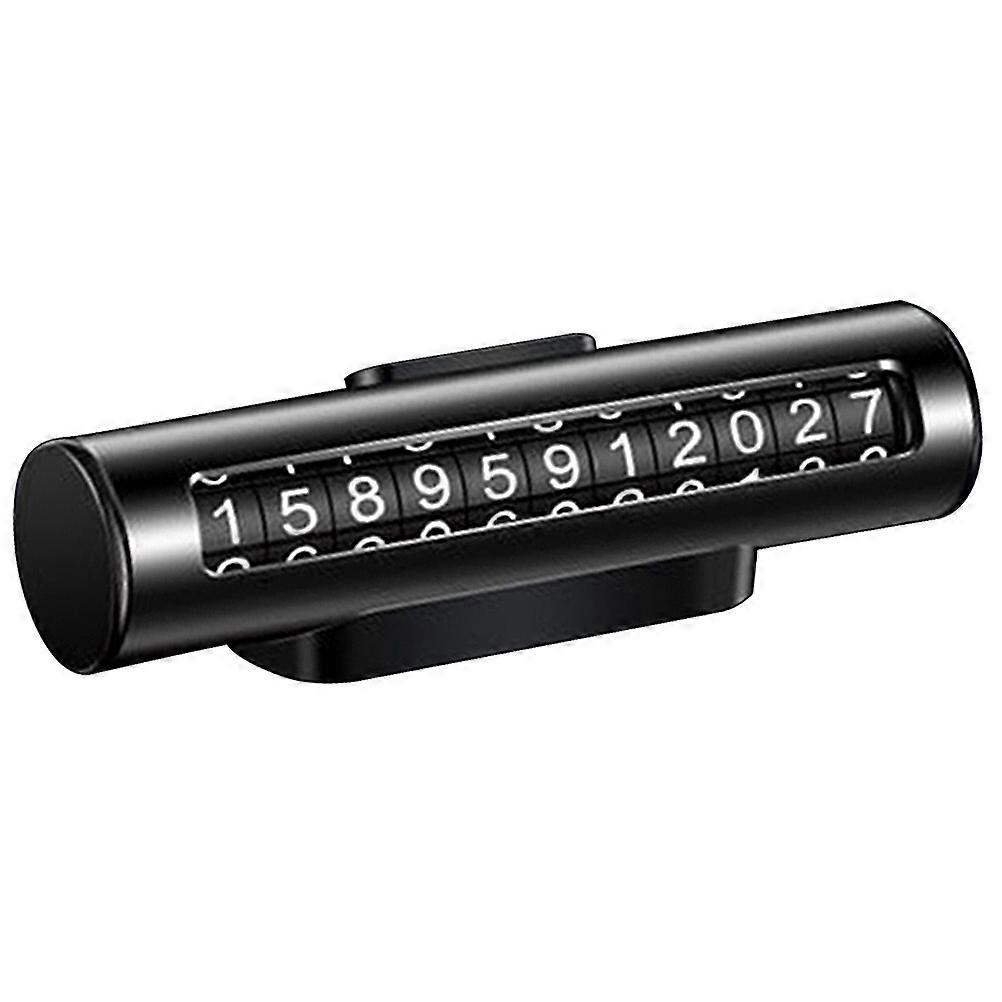 Privacy Protection Car Parking Wheel Ideal For Temporary Parking Scenarios In Black Color 1Pack