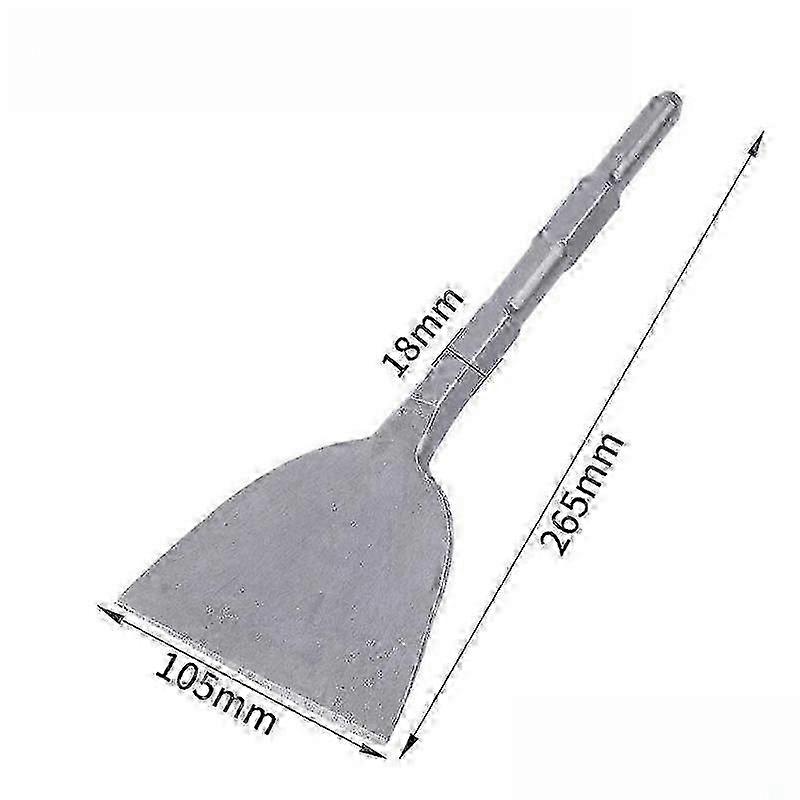 High-Quality SDS Plus Tile Bending Chisel for Ceramic Floor Tiles - Hex Handle 18x265x105mm