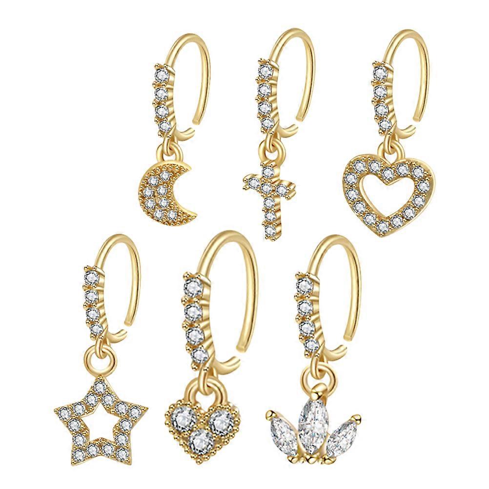 אזיקי אף יצירתיים לנשים, אביזרי קליפ אטרקטיביים ואף