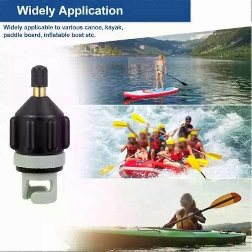 SUP Air Valve Adapter Wear-Resistant Paddle Boat Nylon Valve Adapter Kayak Inflatable Pump Kayak Kayak Paddle Adapter