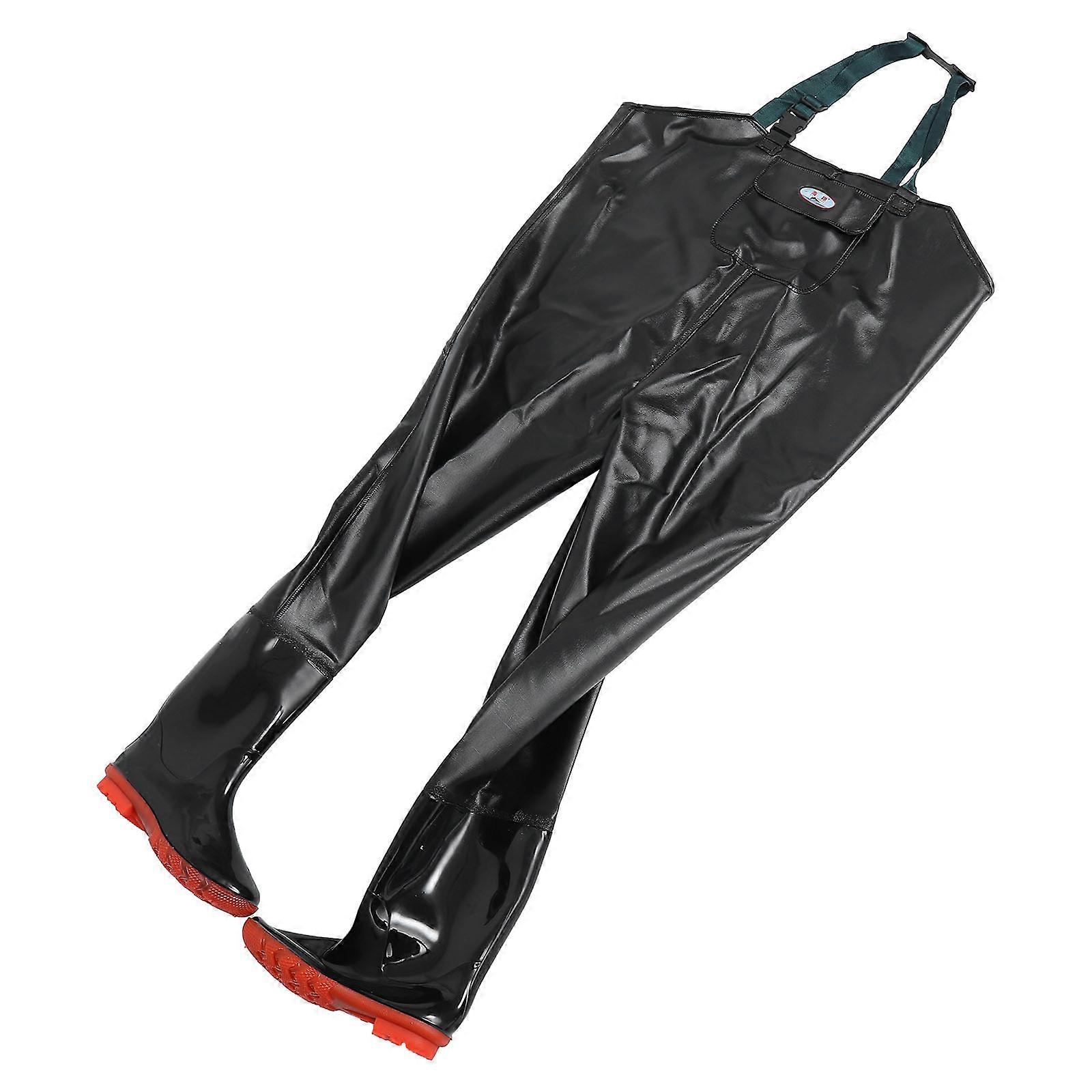All-Season Fishing Waders Perfect For Fishing Gear Crafted From Waterproof PVC For Adults Size 43 1Set