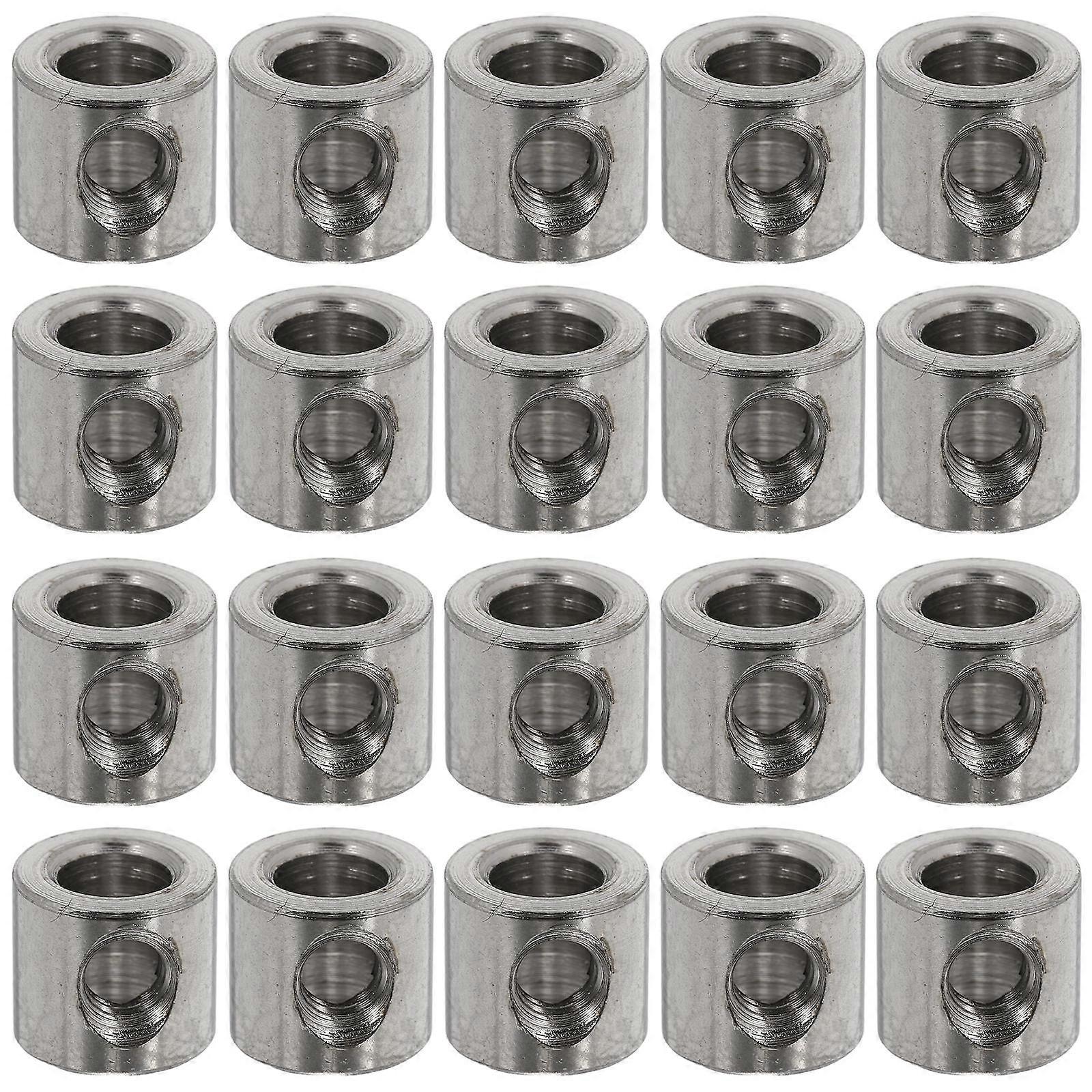 20pcs Heavy Duty Steel Wire Rope Clips for Secure Cable Fastening in Rigging and Construction Applications
