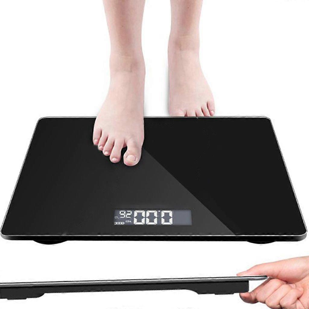 Digital Personal Scale High Precision Sensor Glass Scale Human Body LCD Max 180 kg 100 g Weight Scale